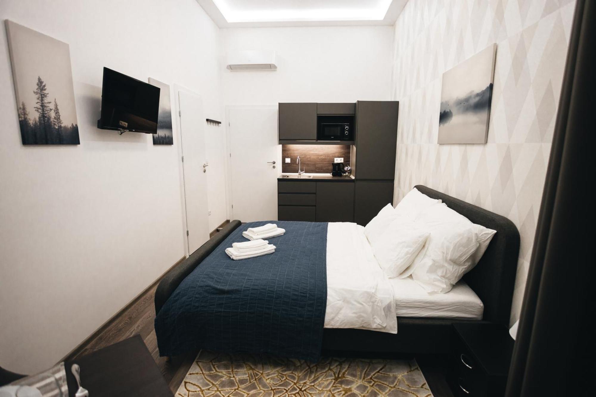Modern Studio Apartments In Downtown Budapest — Fotók 1